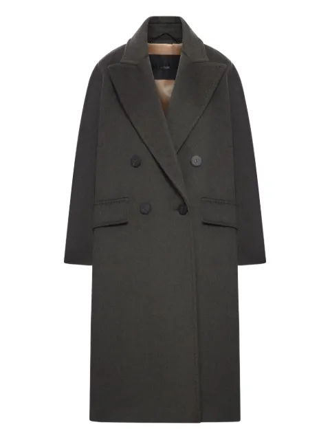 Max Mara Angus double-breasted flap-pocket coat