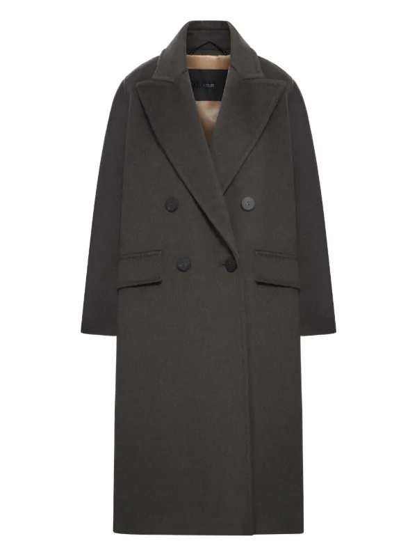 Max Mara Angus ダブルコート | グリーン | FARFETCH JP