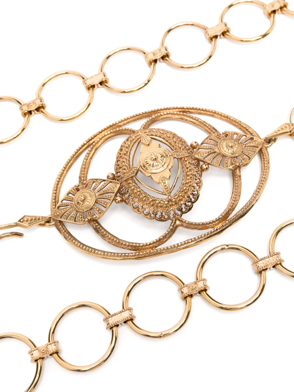 Chloé Riem met schakelketting Goud
