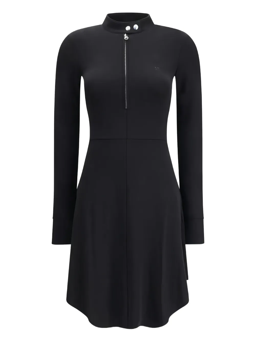 Courrèges zip-fastening mini dress | Black | Image 1