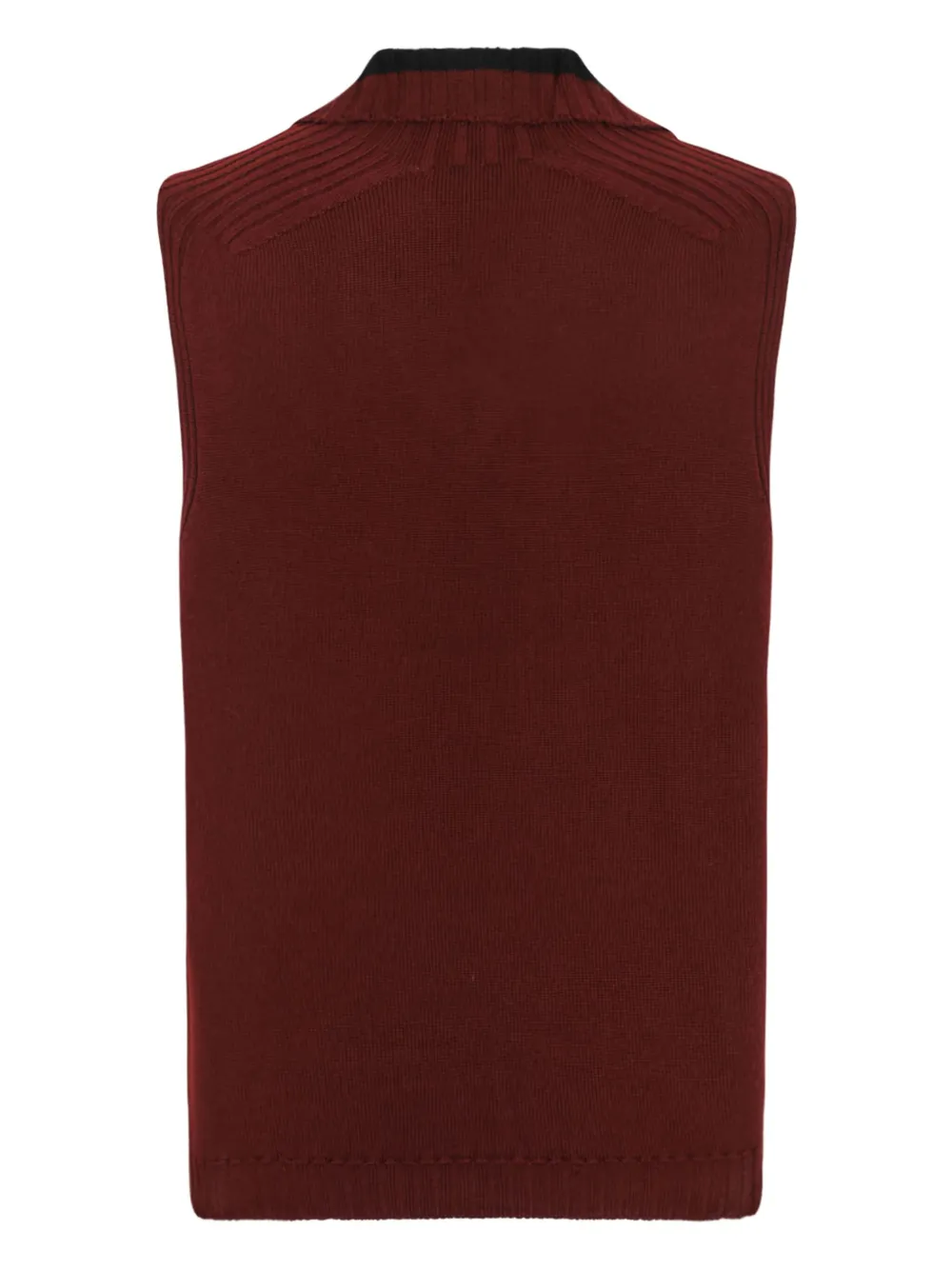 Vivienne Westwood striped sleeveless jacket - Rood