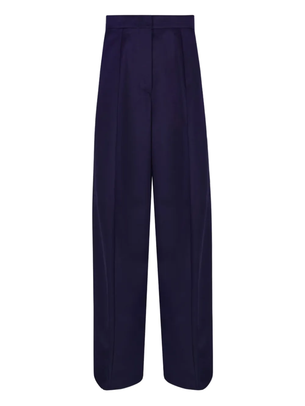 Max Mara Panelled Trousers In Blue