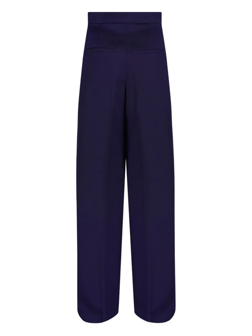 Max Mara Panelled Trousers In Blue