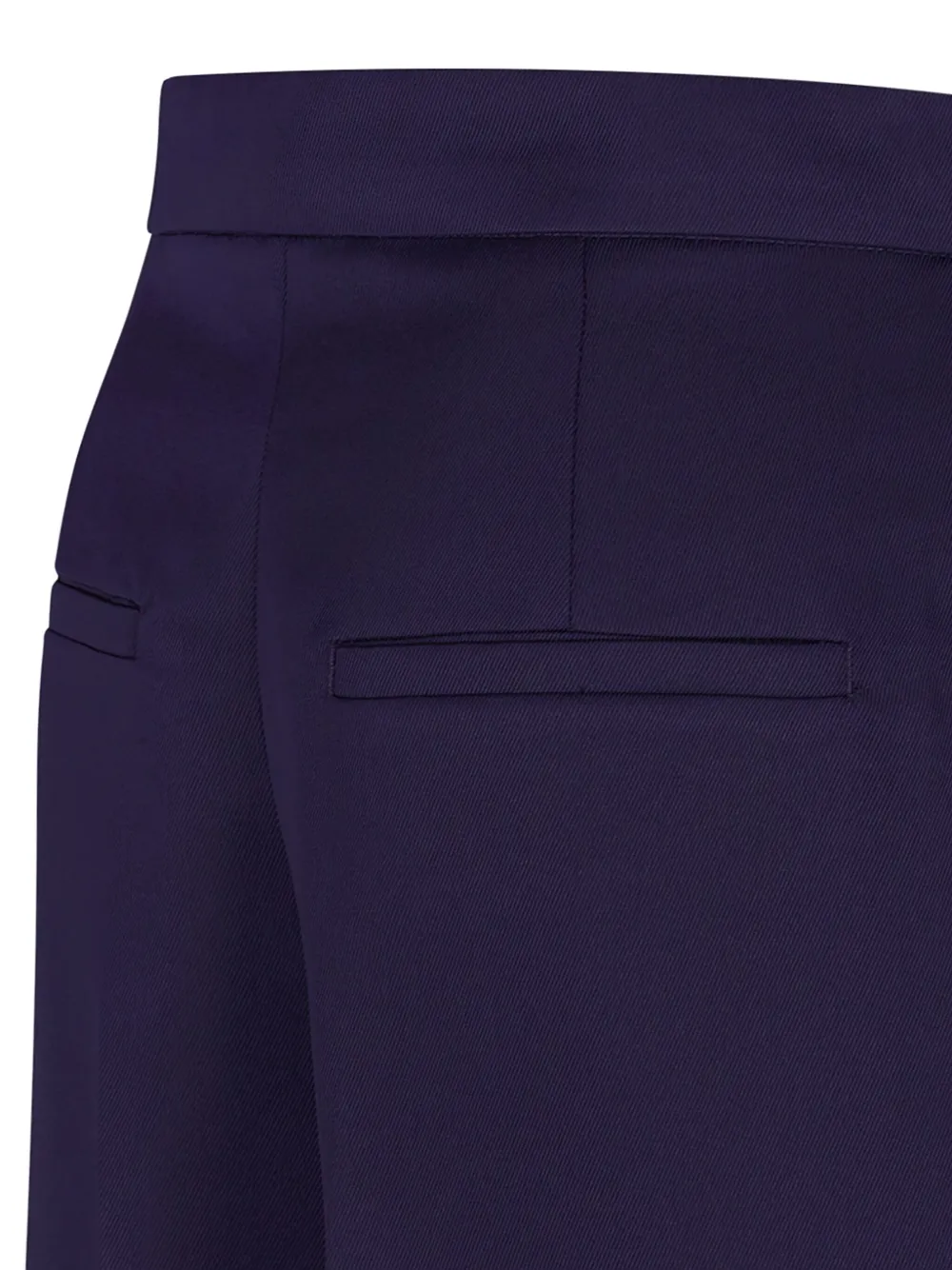Max Mara Panelled Trousers In Blue