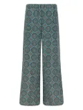 Weekend Max Mara patterned trousers - Blue