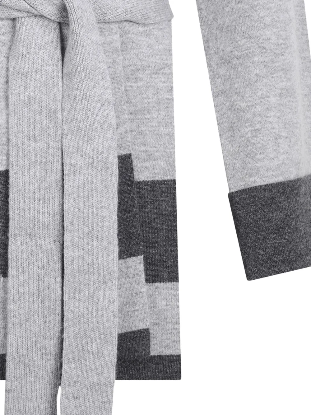 Max Mara Vest met ceintuur Grijs