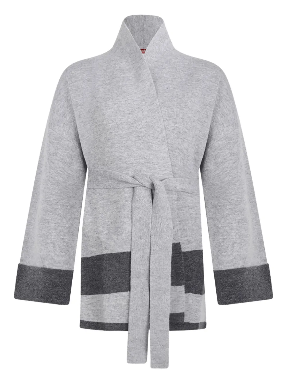 Max Mara belted cardigan | Grey | Image 1