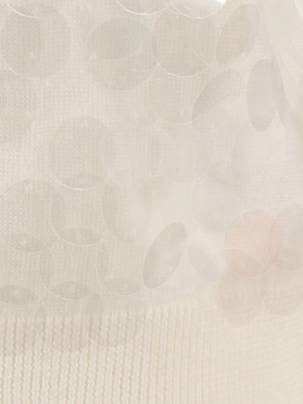 Max Mara T-shirt met pailletten Wit