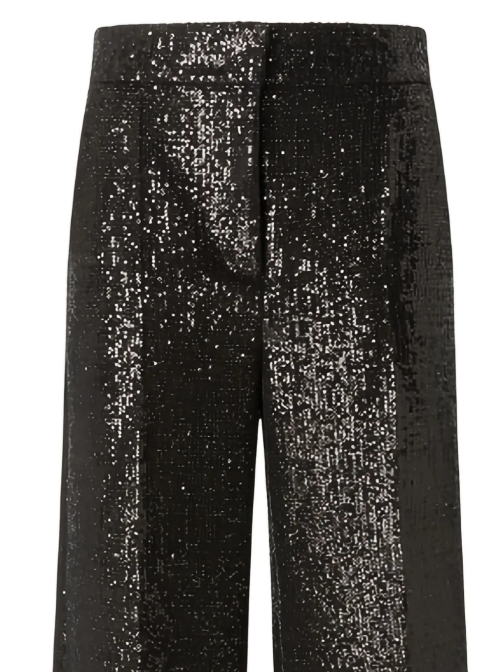 Genny Broek met pailletten Zwart