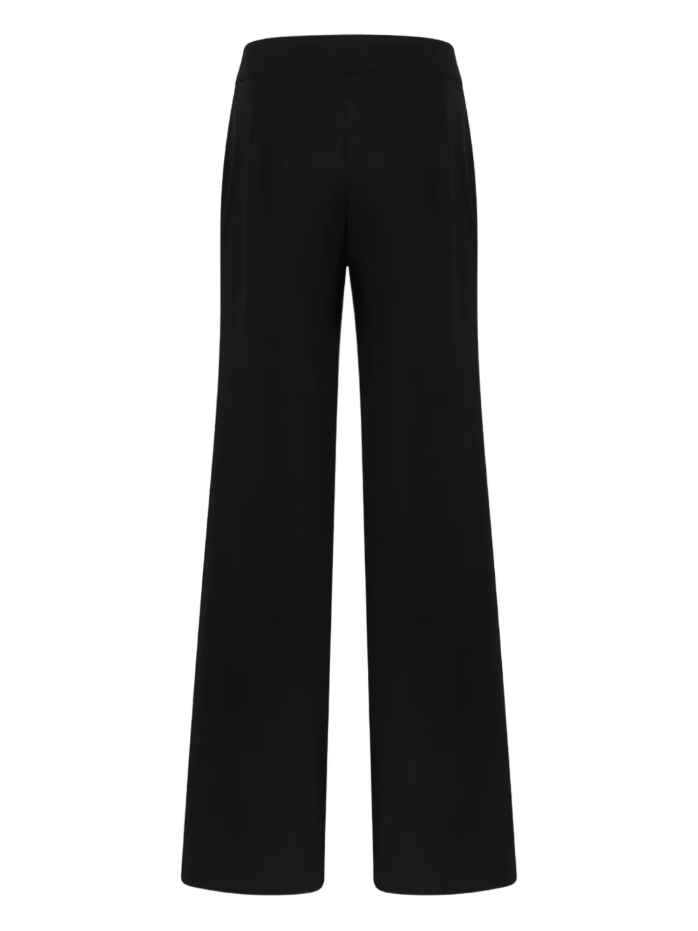 Genny Concealed-fastening Trousers In Brown