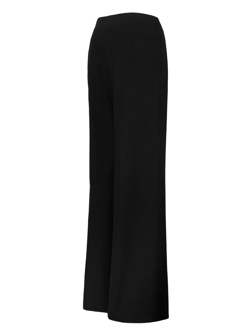 Genny Concealed-fastening Trousers In Brown