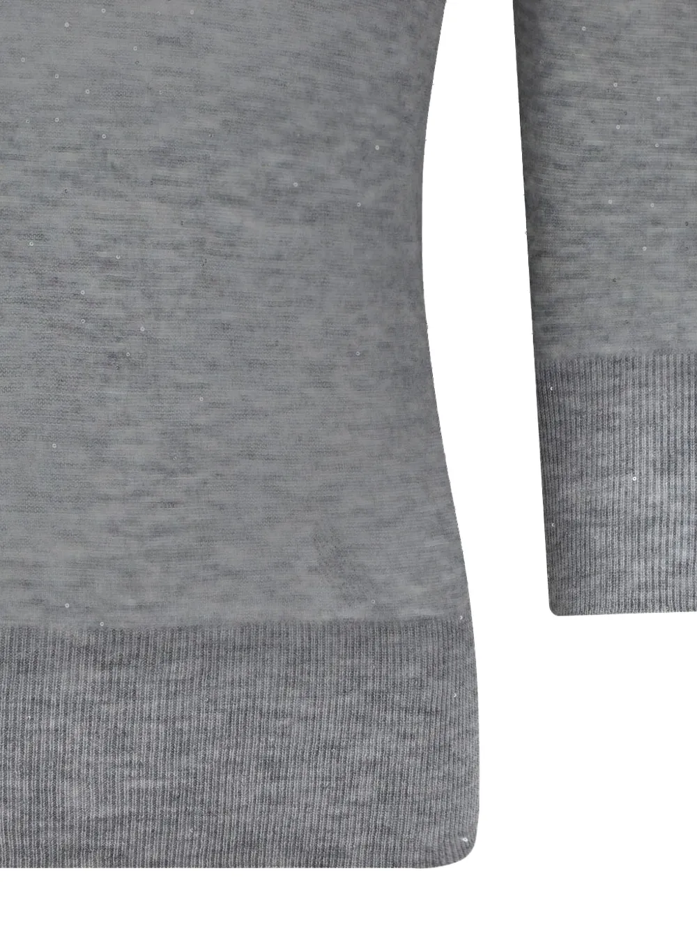 Genny High-neck Sweater In Gray