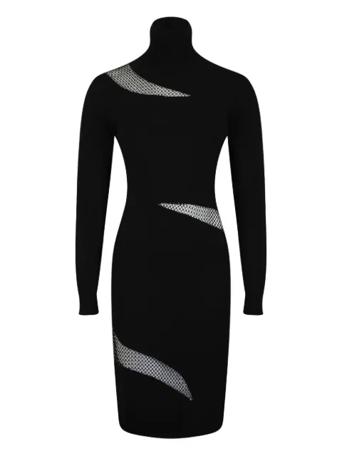 Genny crystal-embellished midi dress