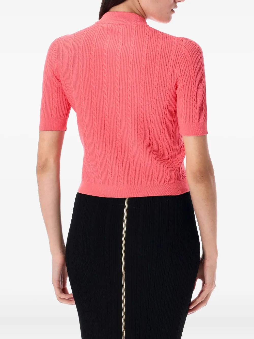 Balmain cable-knit buttoned cardigan | Cardigans | Image 2