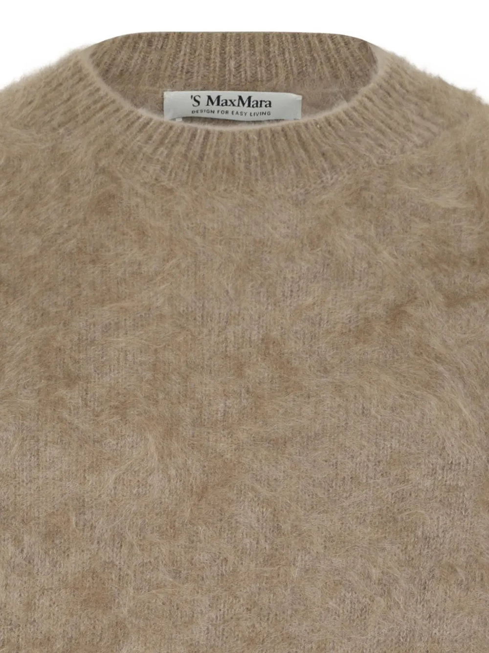 'S Max Mara Trui met ronde hals Beige