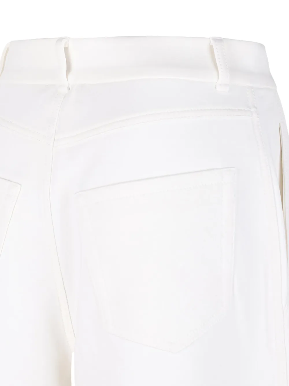 'S Max Mara Broek met riemlussen Wit