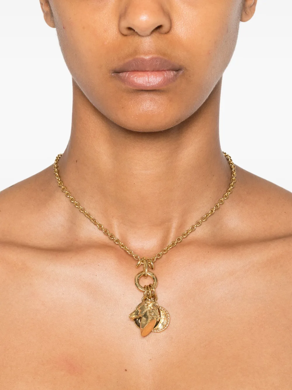 Chloé gold-tone charm necklace | Image 2