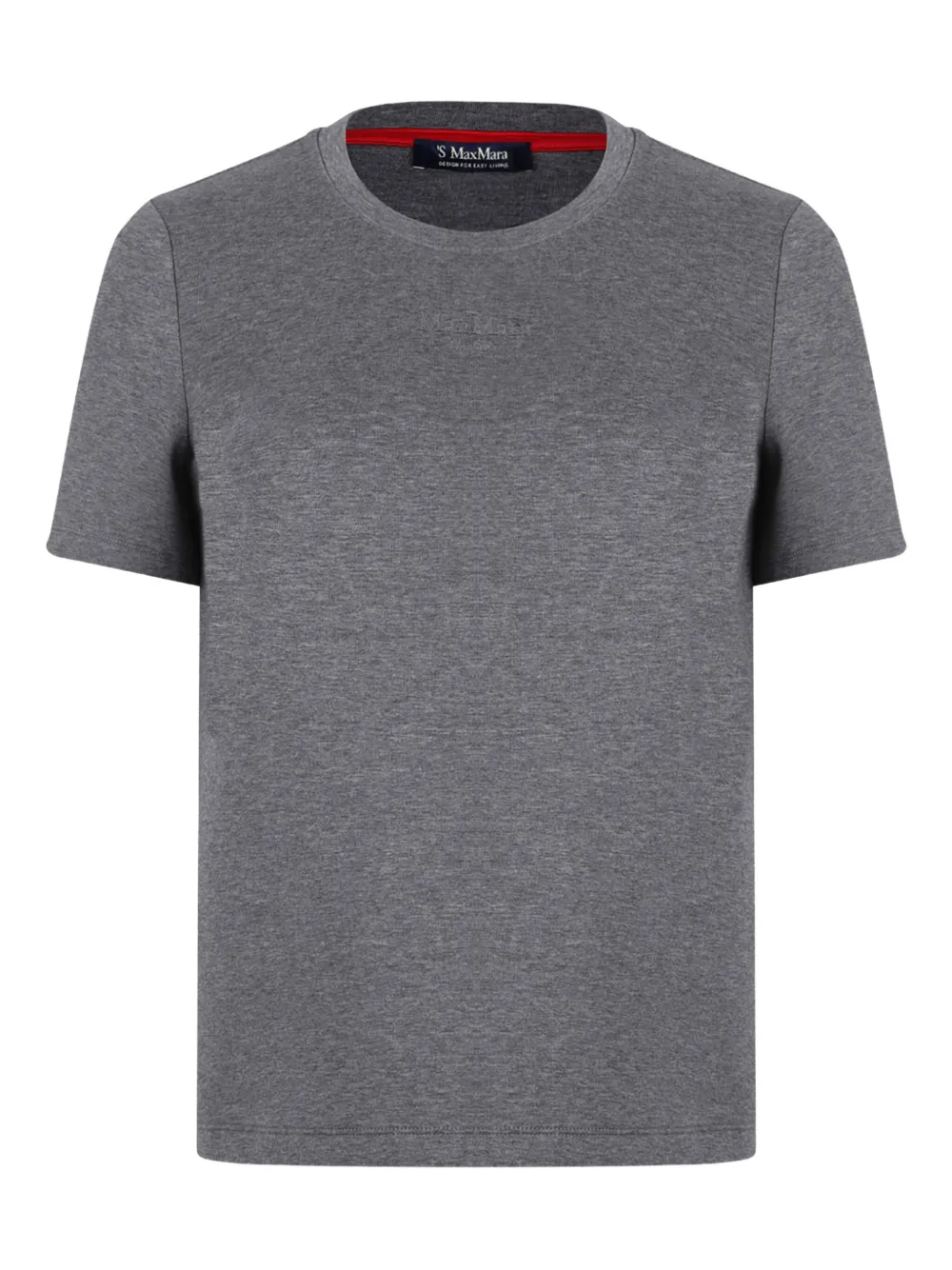 'S Max Mara embroidered-logo T-shirt | Grey | Image 1