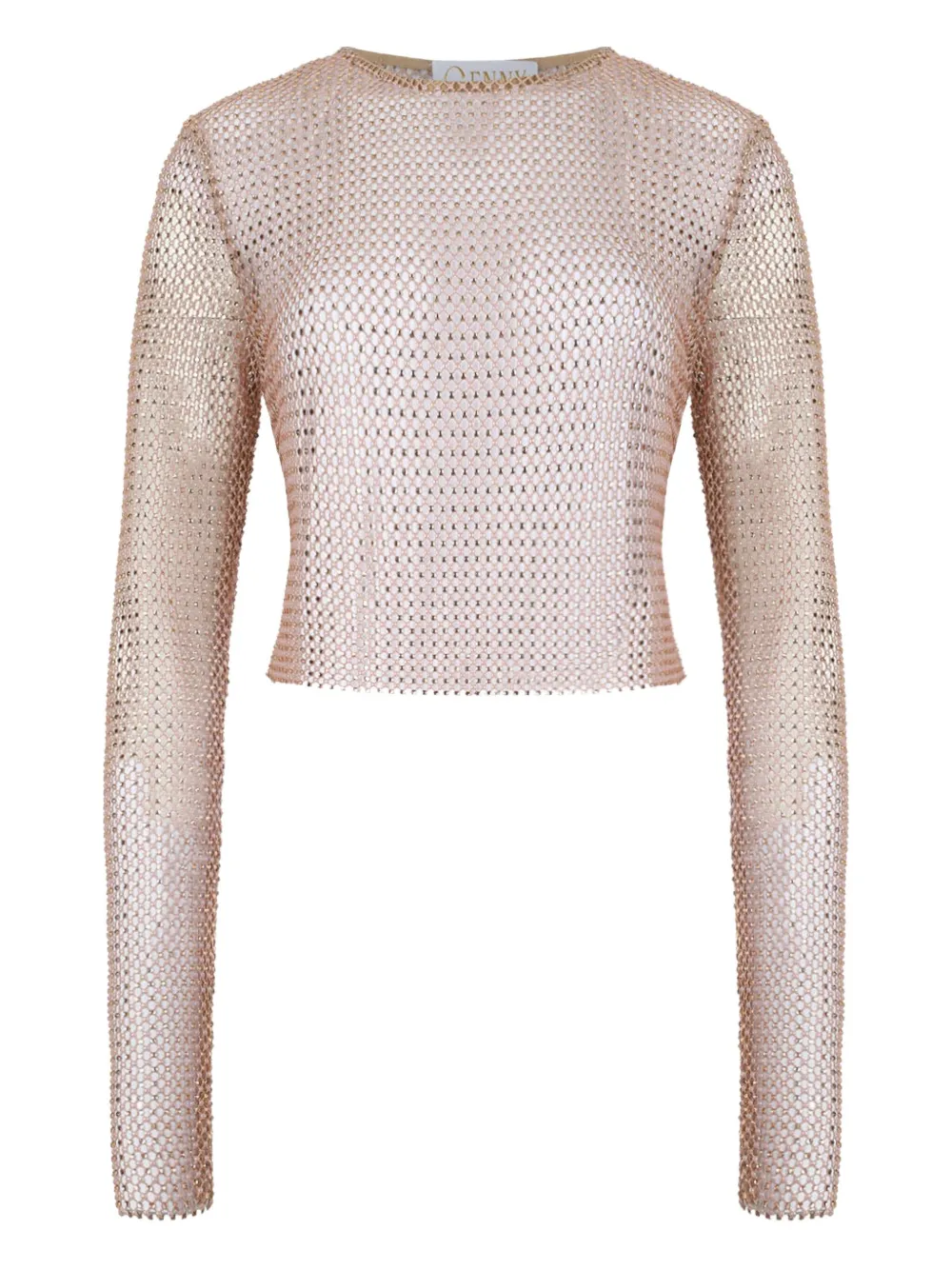 Genny Embellished Top In Neutral