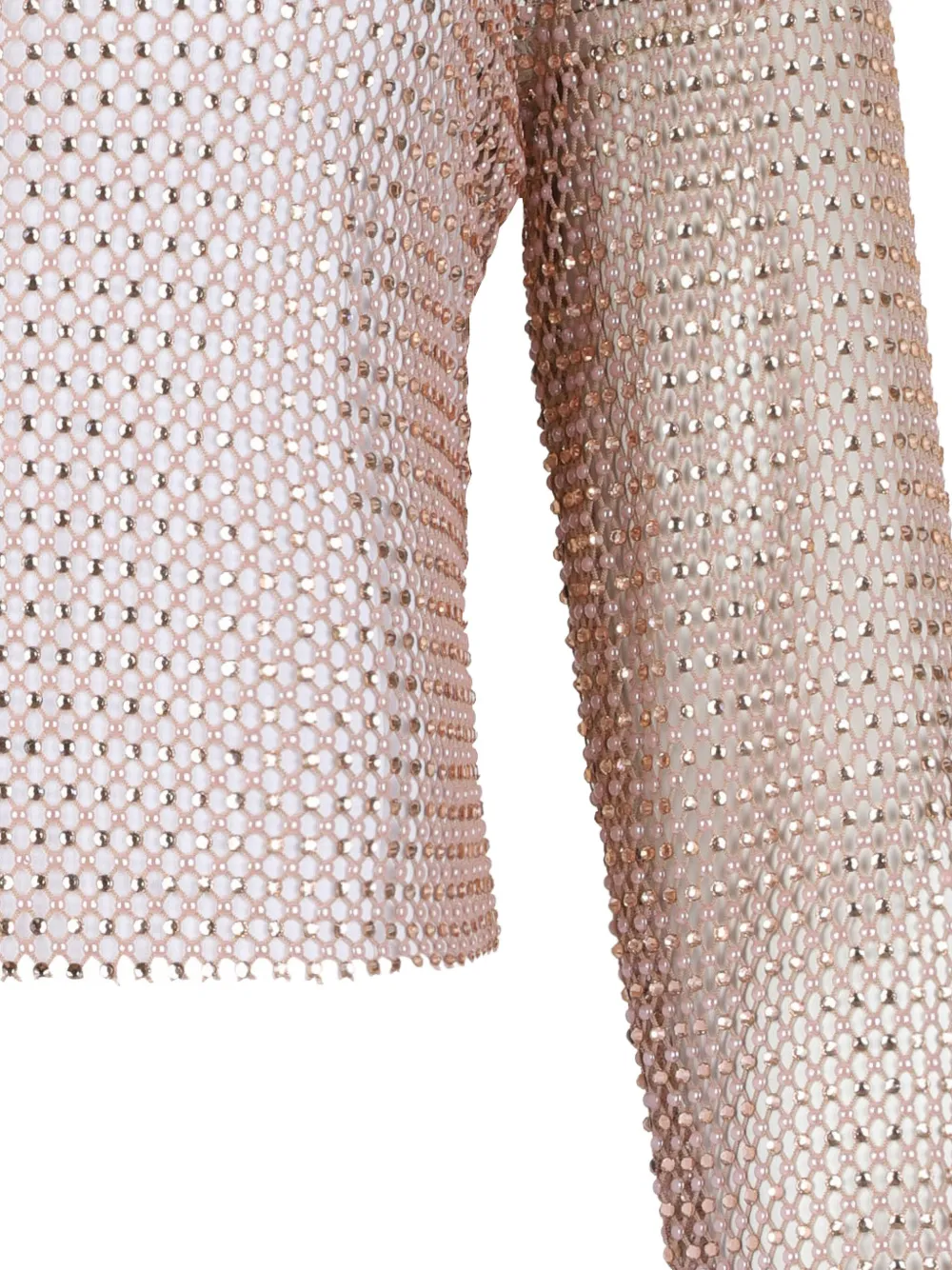 Genny Embellished Top In Animal Print