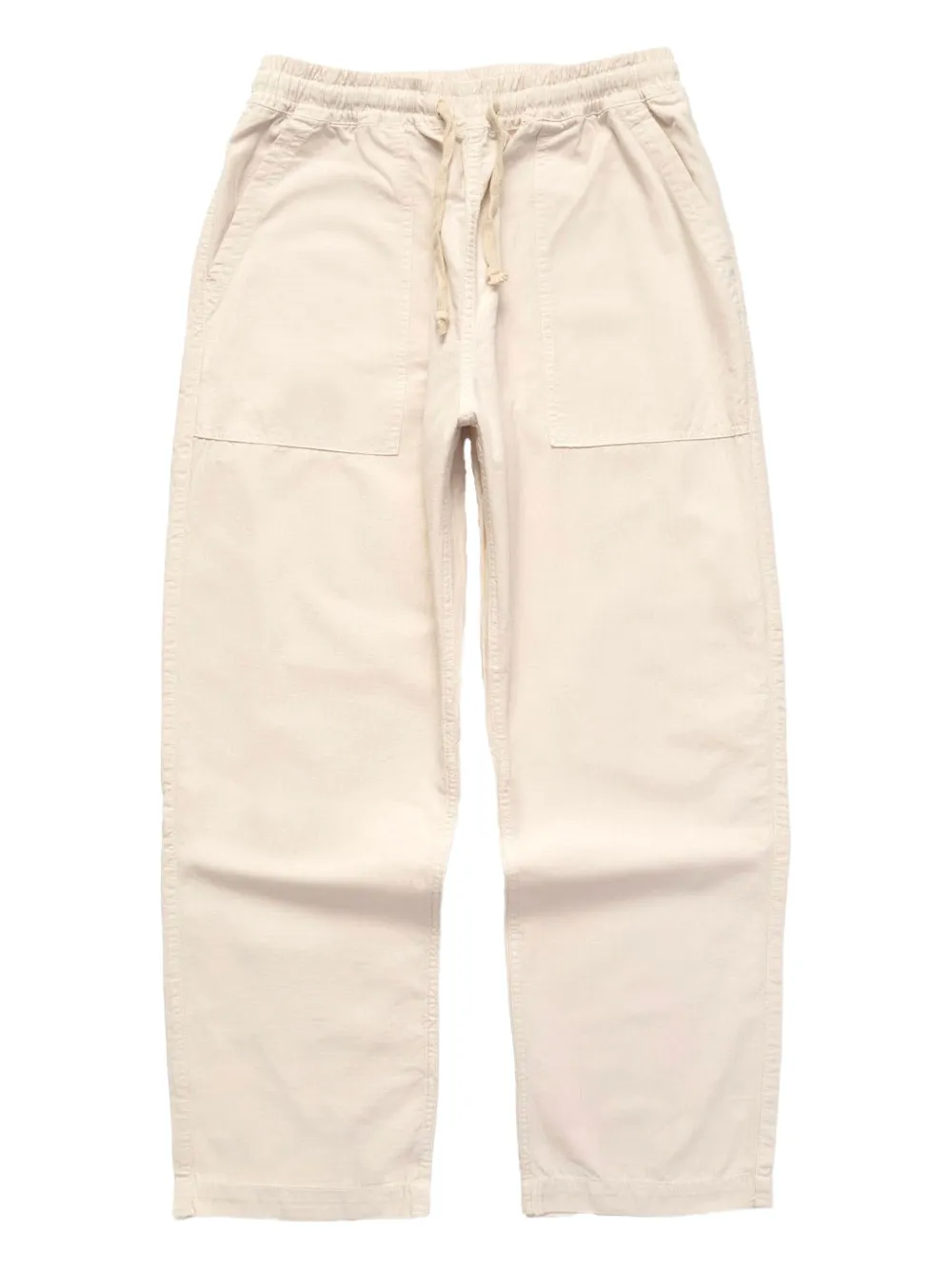 Service Works Chef logo-patch drawstring trousers | Neutrals | Image 1