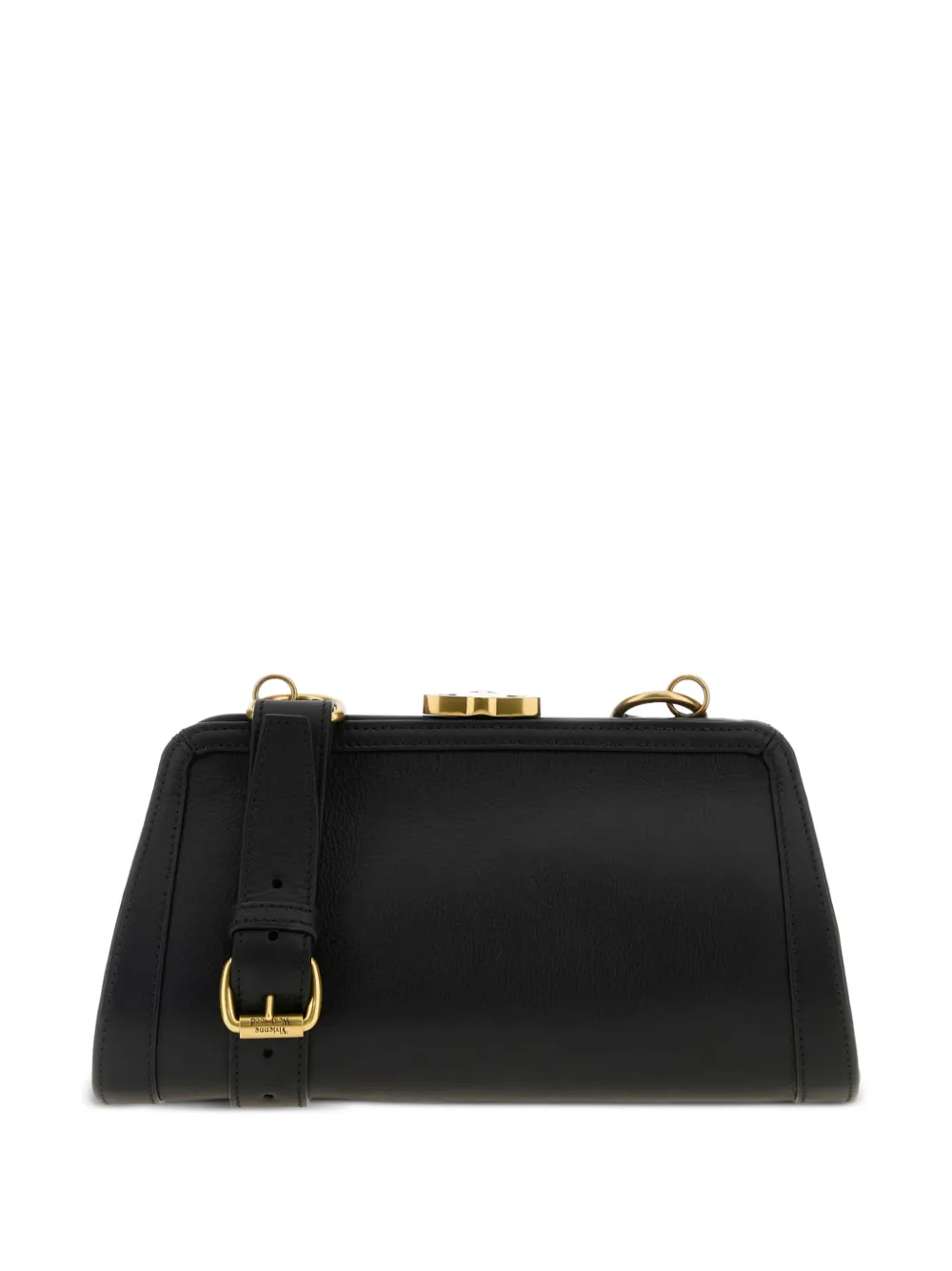 Vivienne Westwood Ascot leather satchel | Black | Image 1