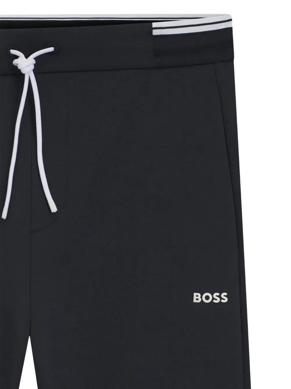 Drawstring-Waist Cuffed Track Pants