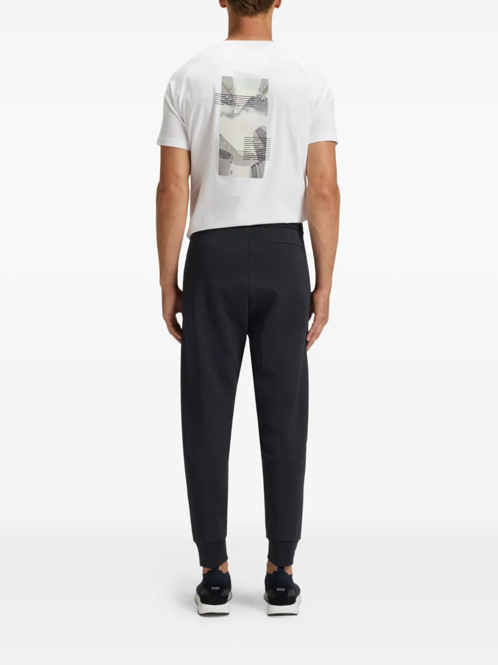 BOSS drawstring-waist cuffed trousers | Sweatpants | Image 2