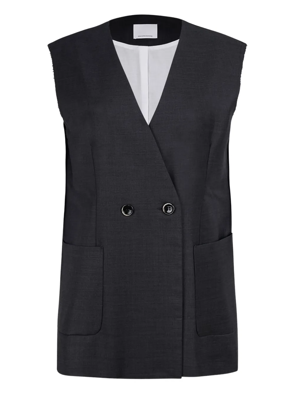 Nine In The Morning Eloisa gilet | Grey | Image 1