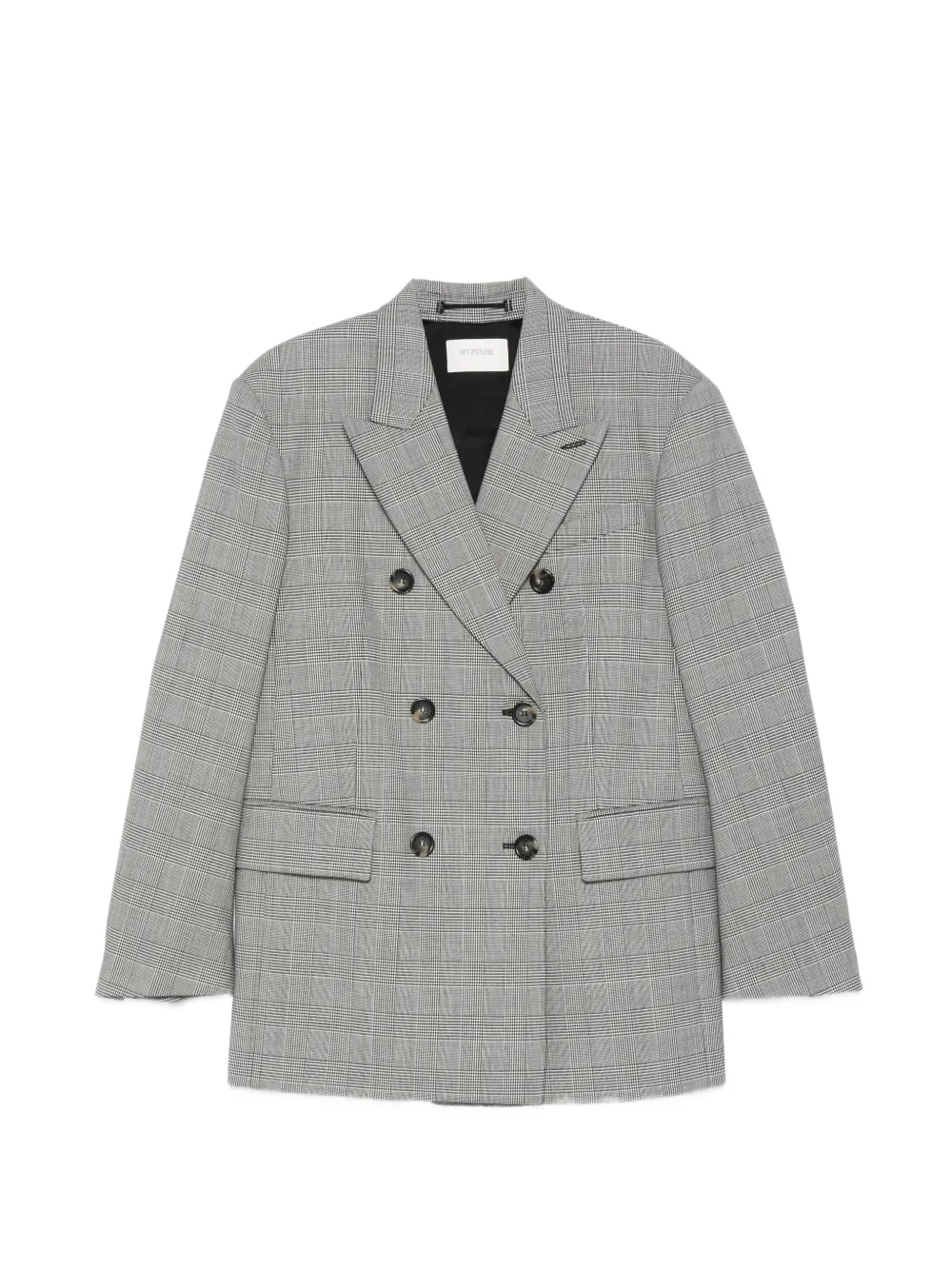 Sportmax double-breasted blazer - Grey