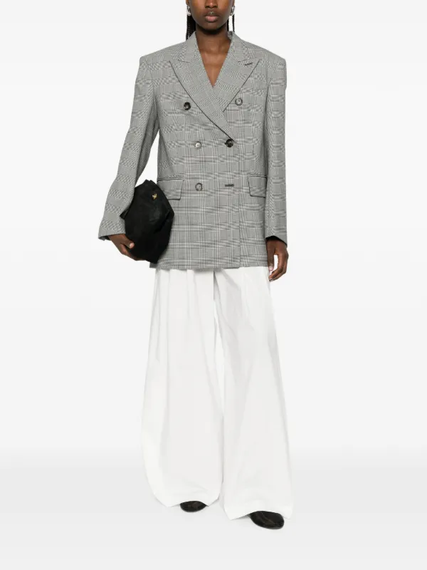 Sportmax double-breasted Blazer | Grey | FARFETCH