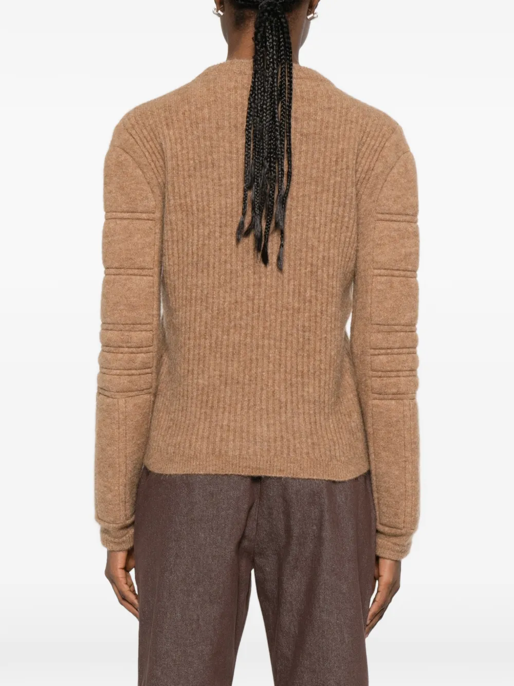 Max Mara Smirne trui met lange mouwen Beige