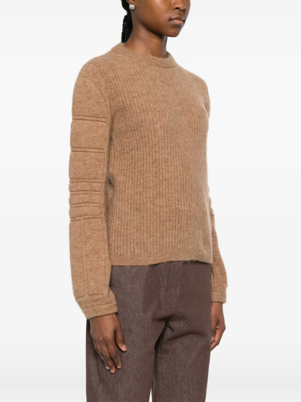 Max Mara Smirne trui met lange mouwen Beige