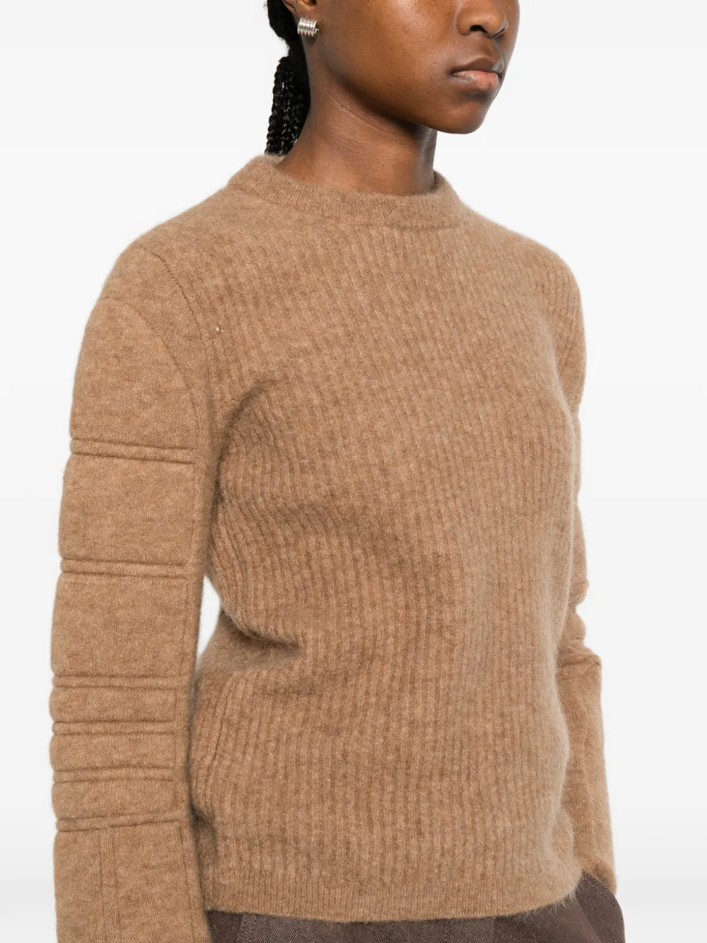 Max Mara Smirne trui met lange mouwen Beige
