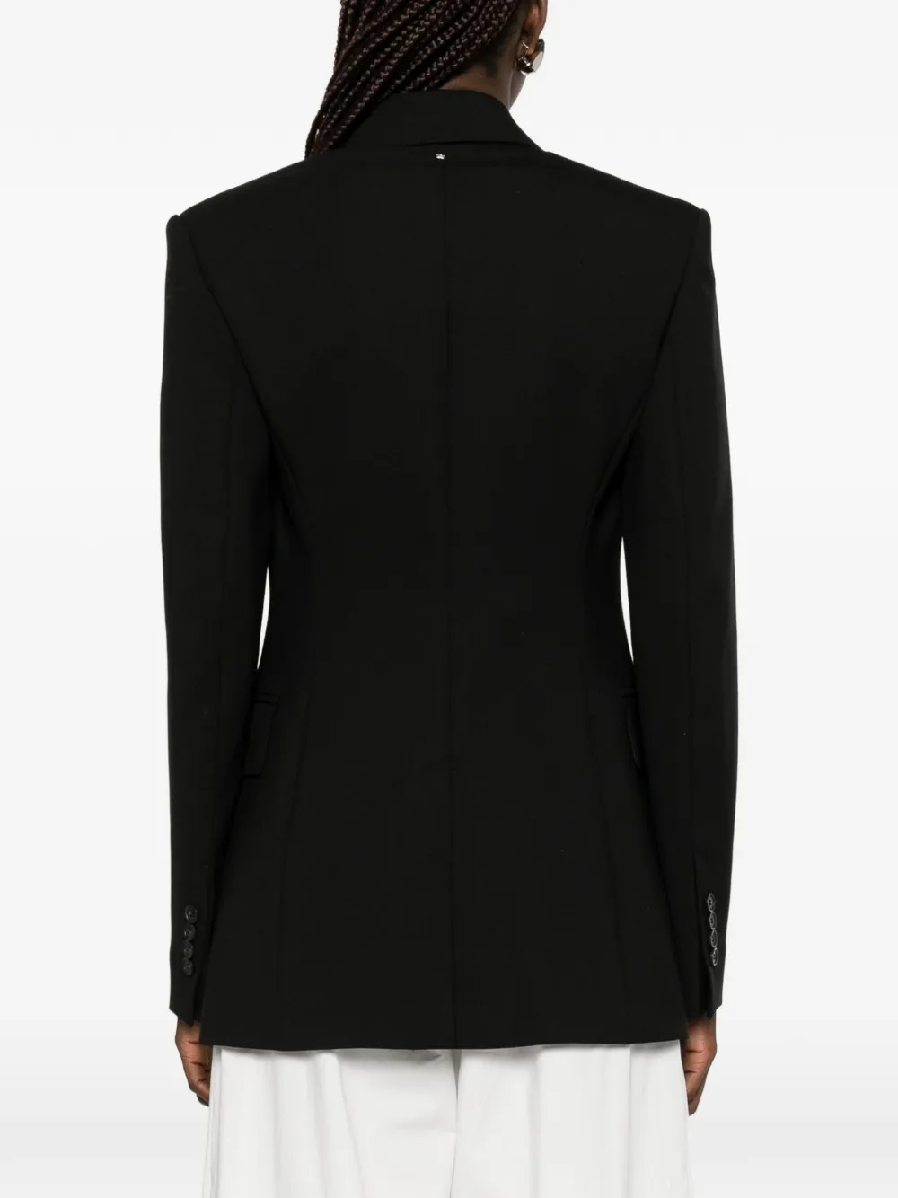 Max Mara Cosetta blazer met knopen Zwart
