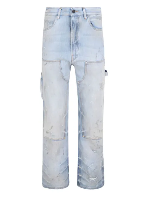 AMIRI paint-splatter carpenter jeans