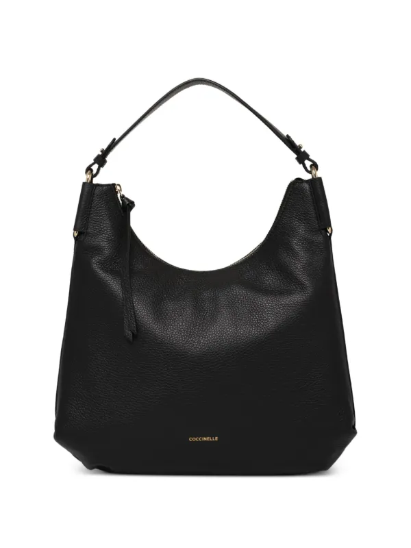 Coccinelle レザーハンドバッグ | ブラック | FARFETCH JP