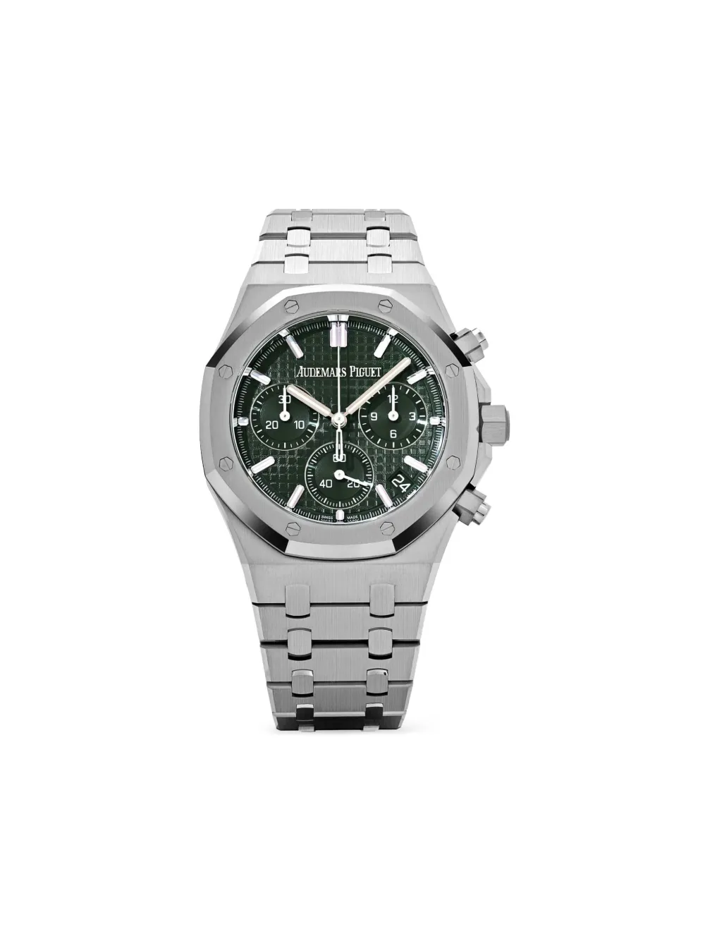 Audemars Piguet pre owned Royal Oak 41mm | Green | Image 1