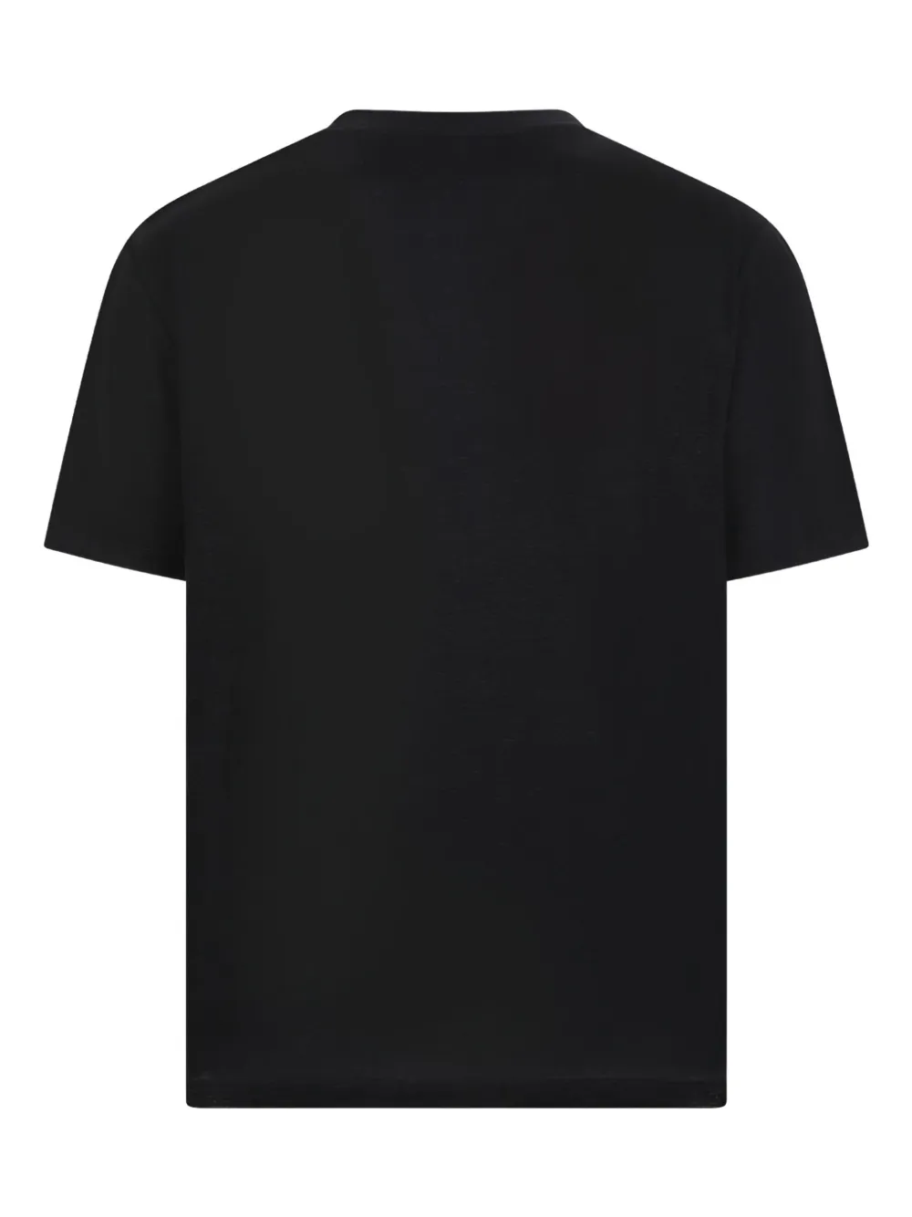 Balmain T-shirt met geborduurd wapenschild Zwart
