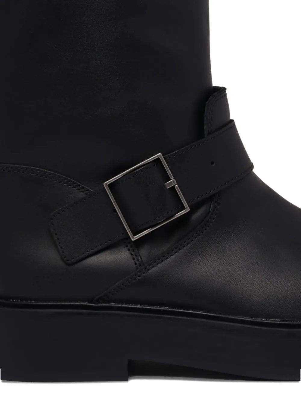 Calvin Klein Laarzen met gespbandje Zwart