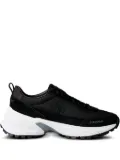 Calvin Klein monogram-patterned leather sneakers - Black