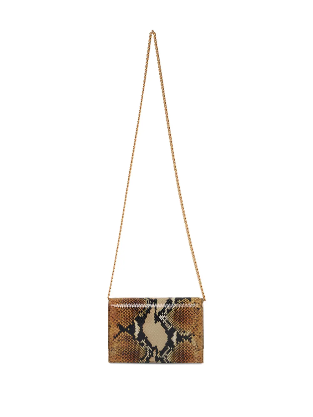 Alexander McQueen snakeskin shoulder bag Bruin