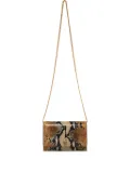Alexander McQueen snakeskin shoulder bag - Brown