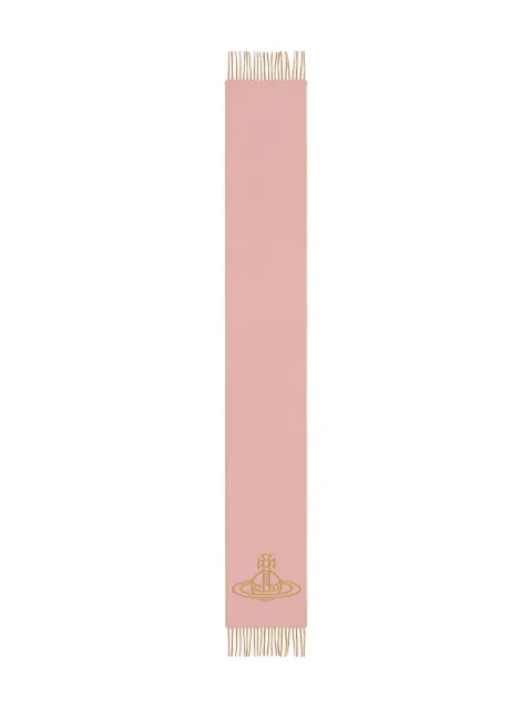 Vivienne Westwood Cachecol de lã com logo Orb