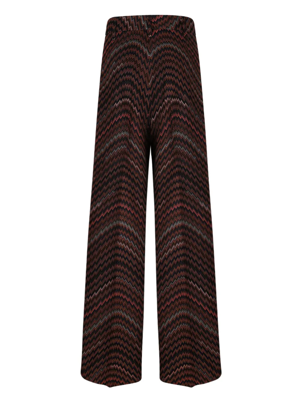 Missoni Broek met chevron-patroon - Bruin