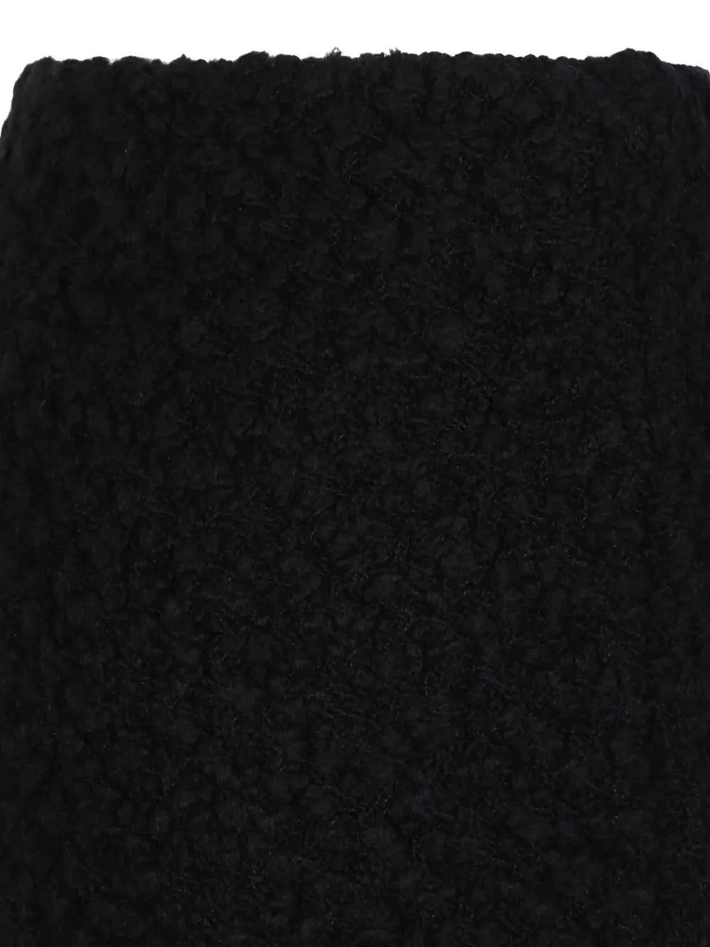 Fabiana Filippi Fringed Skirt In Black