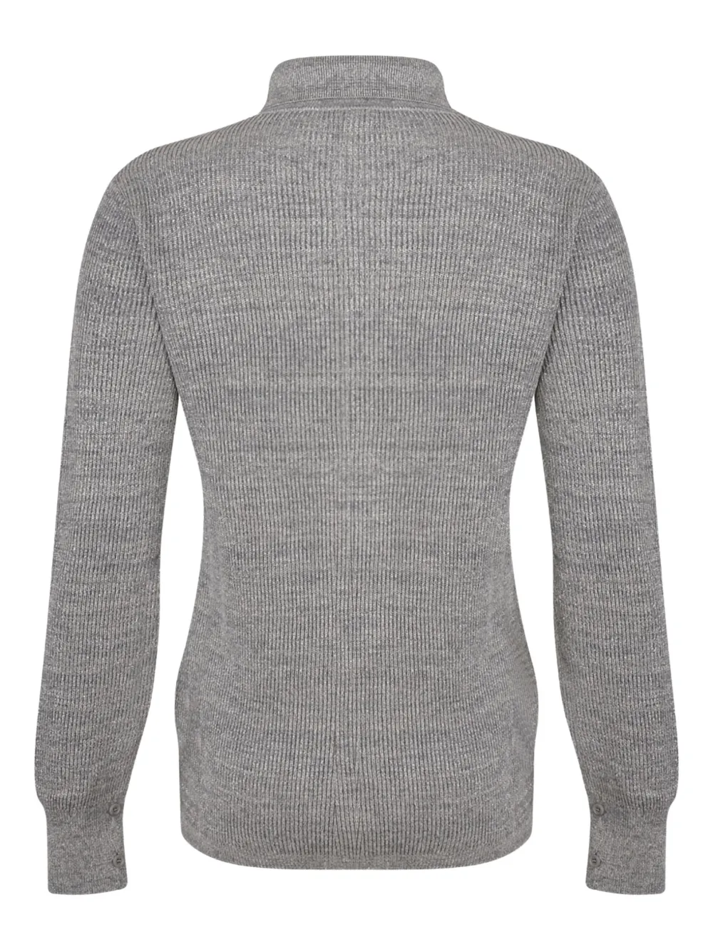 Fabiana Filippi Buttoned Cardigan In Gray