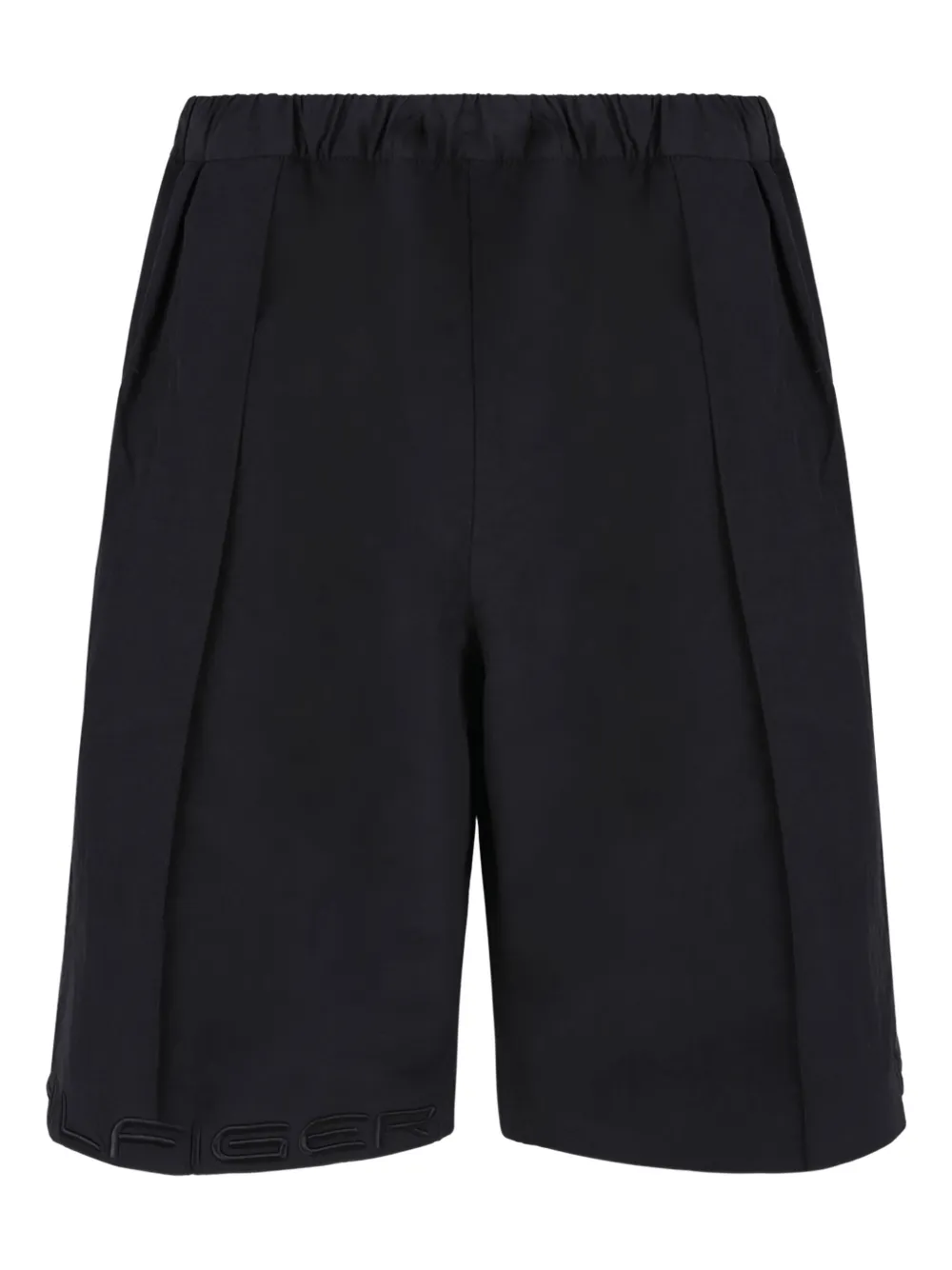 Tommy Hilfiger Zwembroek met elastische tailleband en logo Zwart