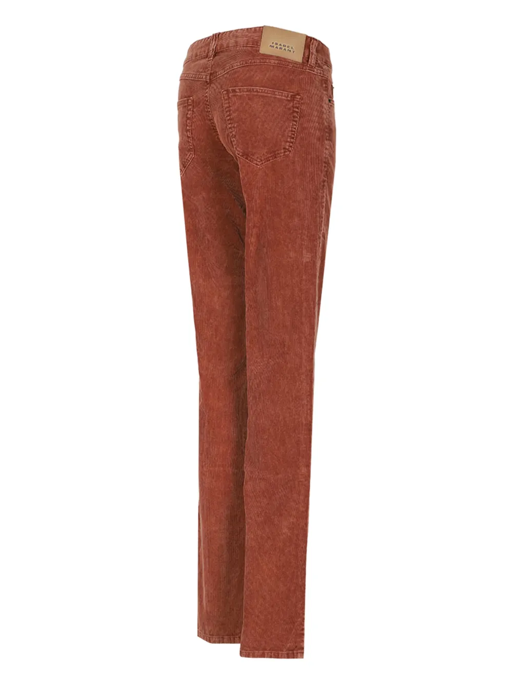 ISABEL MARANT corduroy trousers - Bruin