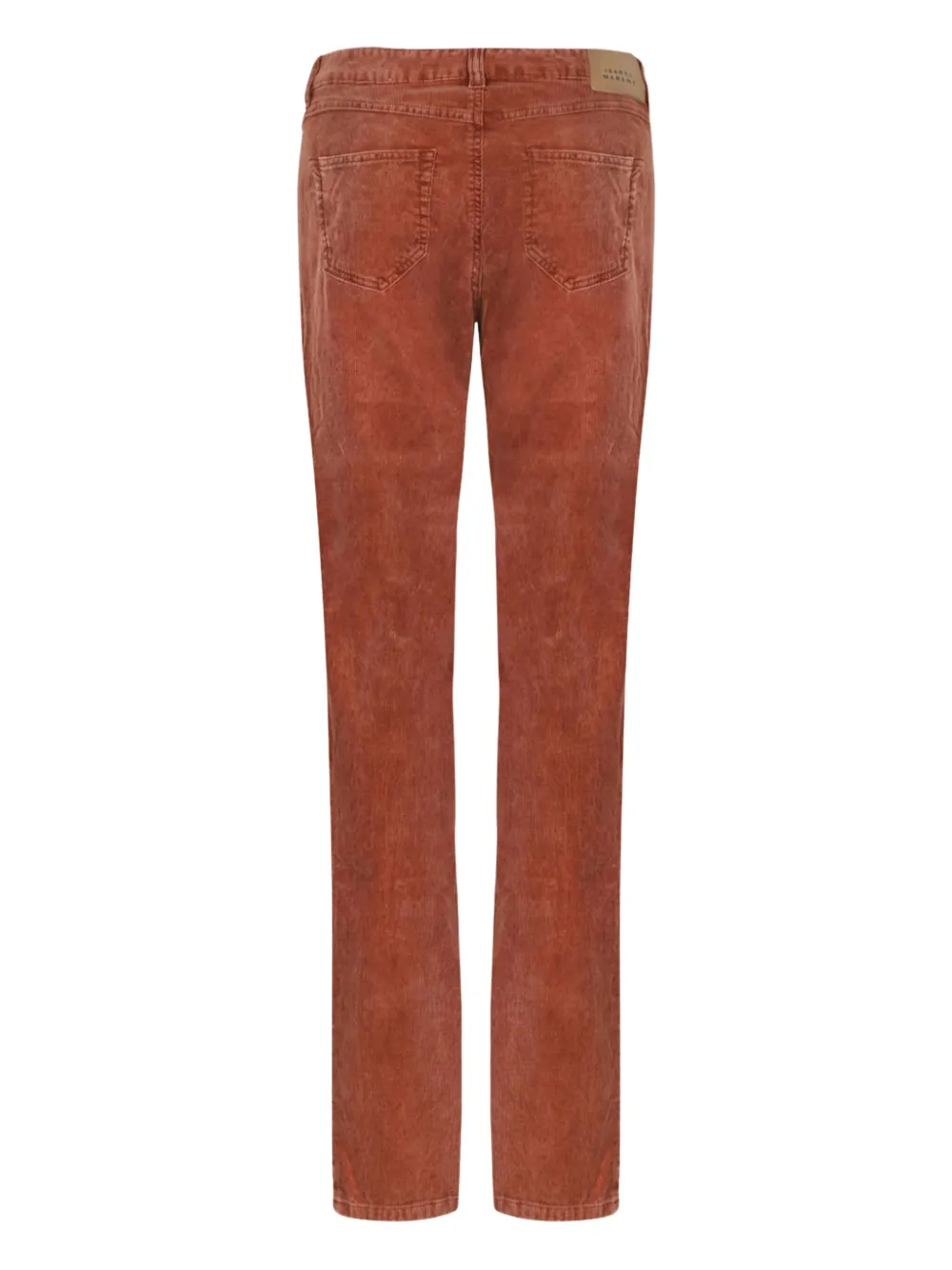 Isabel Marant Corduroy Trousers In Brown